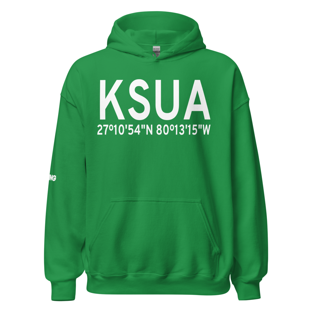 Witham Field (KSUA) ICAO Hoodie Sweatshirt 