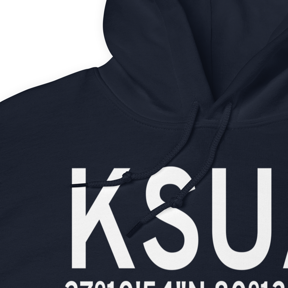 Witham Field (KSUA) ICAO Hoodie Sweatshirt 