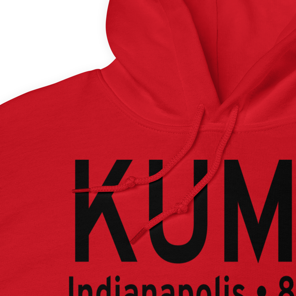 Indianapolis Metropolitan Airport (KUMP) ICAO Hoodie Sweatshirt 