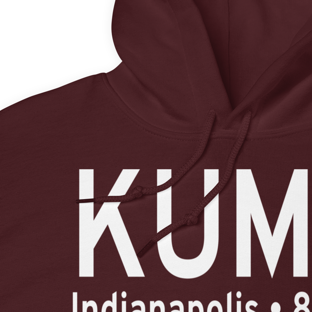 Indianapolis Metropolitan Airport (KUMP) ICAO Hoodie Sweatshirt 