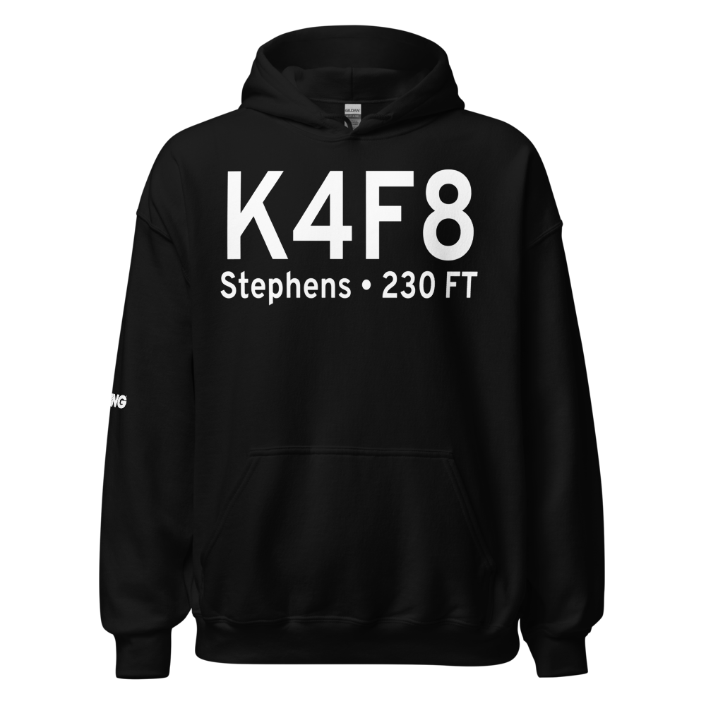 Wilson Airport (K4F8) ICAO Hoodie Sweatshirt 