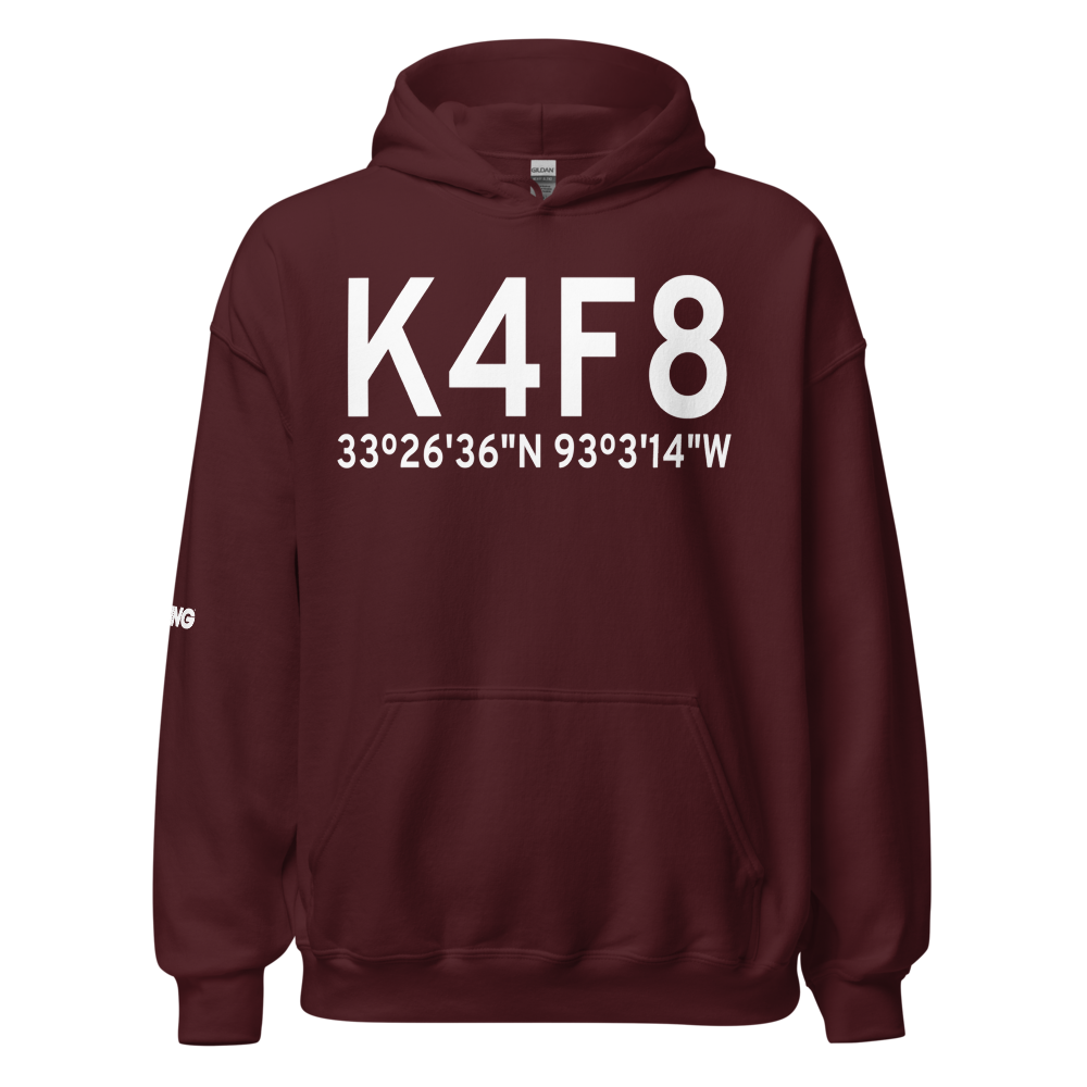 Wilson Airport (K4F8) ICAO Hoodie Sweatshirt 