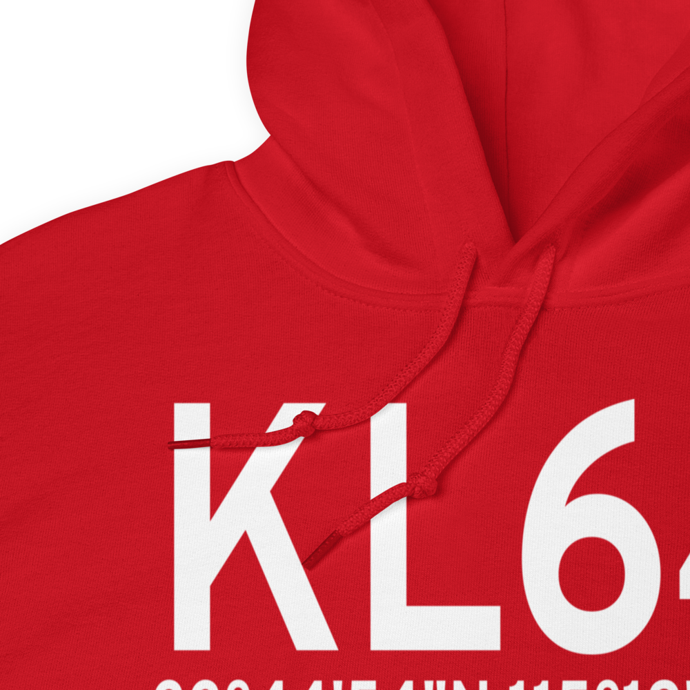 Desert Center Airport (KL64) ICAO Hoodie Sweatshirt 