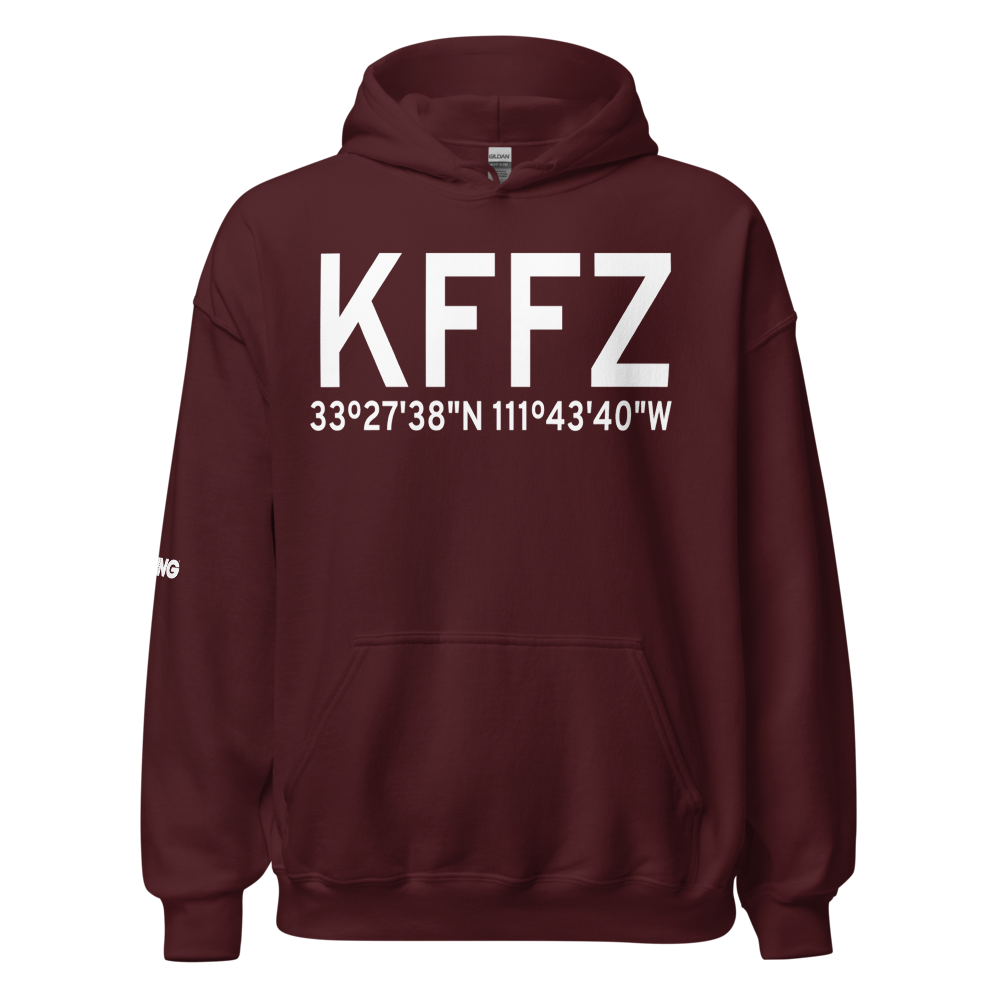 Falcon Field (KFFZ) ICAO Hoodie Sweatshirt 