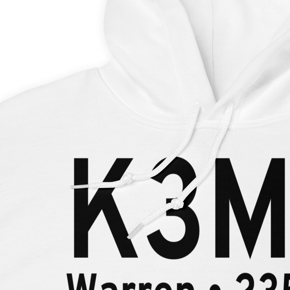 Warren Municipal Airport (K3M9) ICAO Hoodie Sweatshirt 