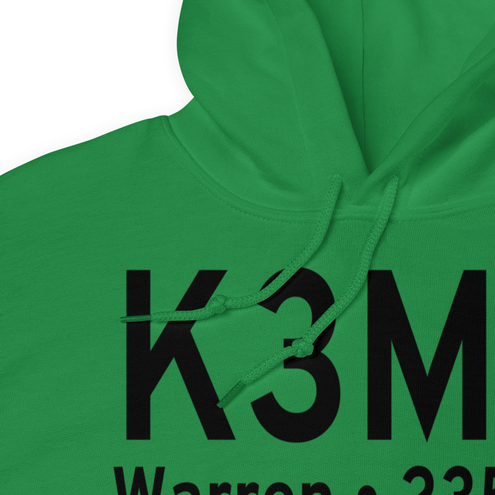Warren Municipal Airport (K3M9) ICAO Hoodie Sweatshirt 