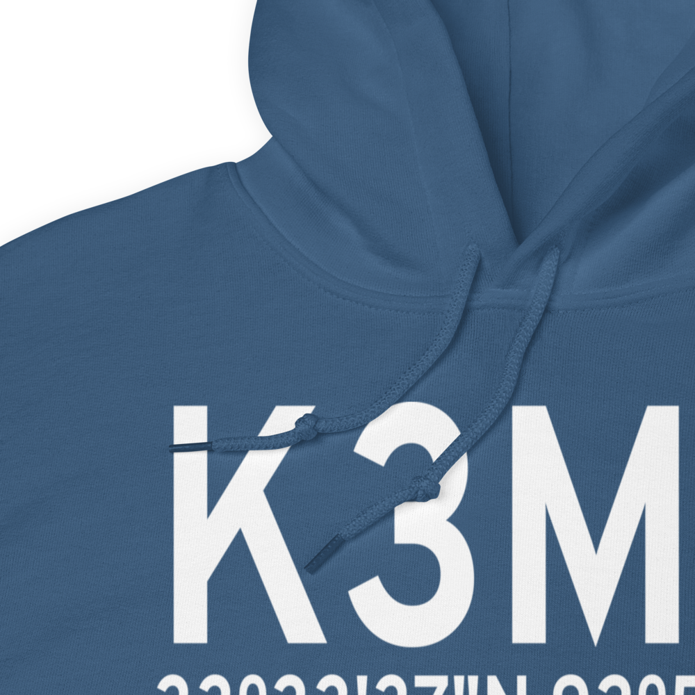 Warren Municipal Airport (K3M9) ICAO Hoodie Sweatshirt 