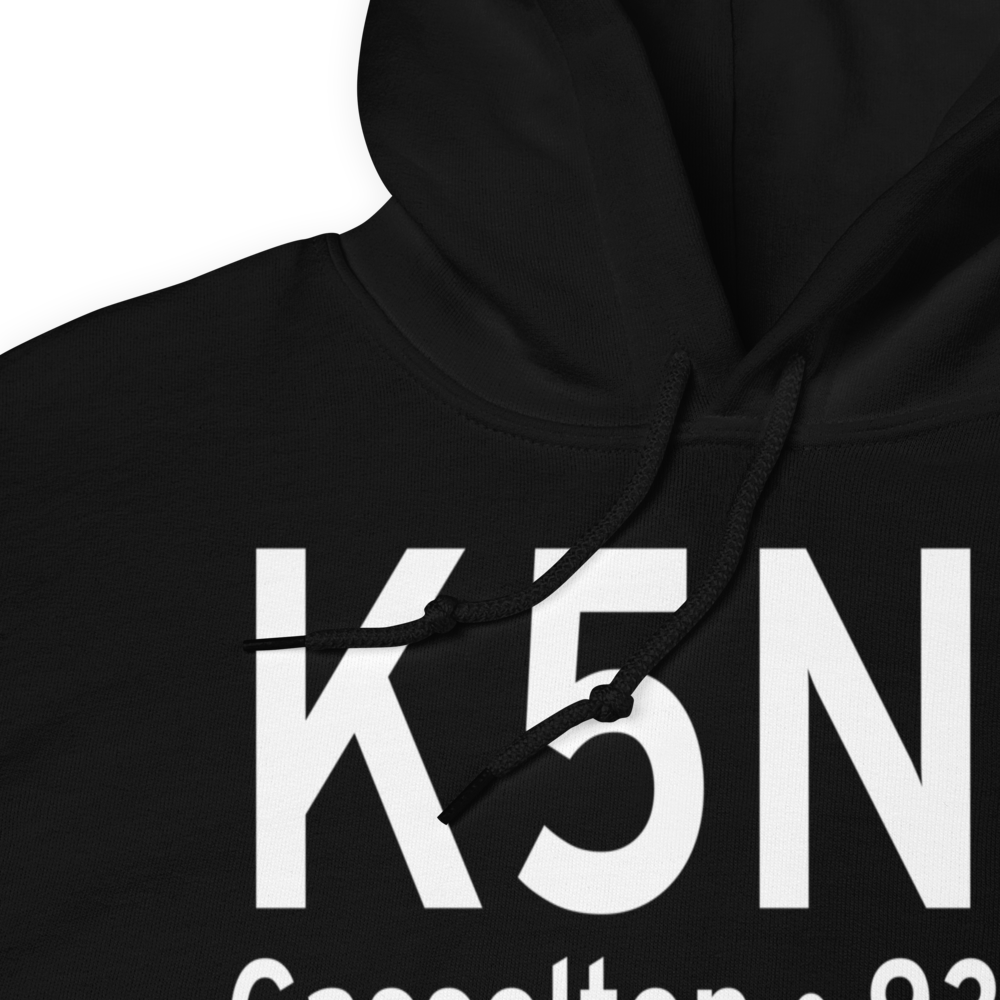 Casselton Robert Miller Regional Airport (K5N8) ICAO Hoodie Sweatshirt 