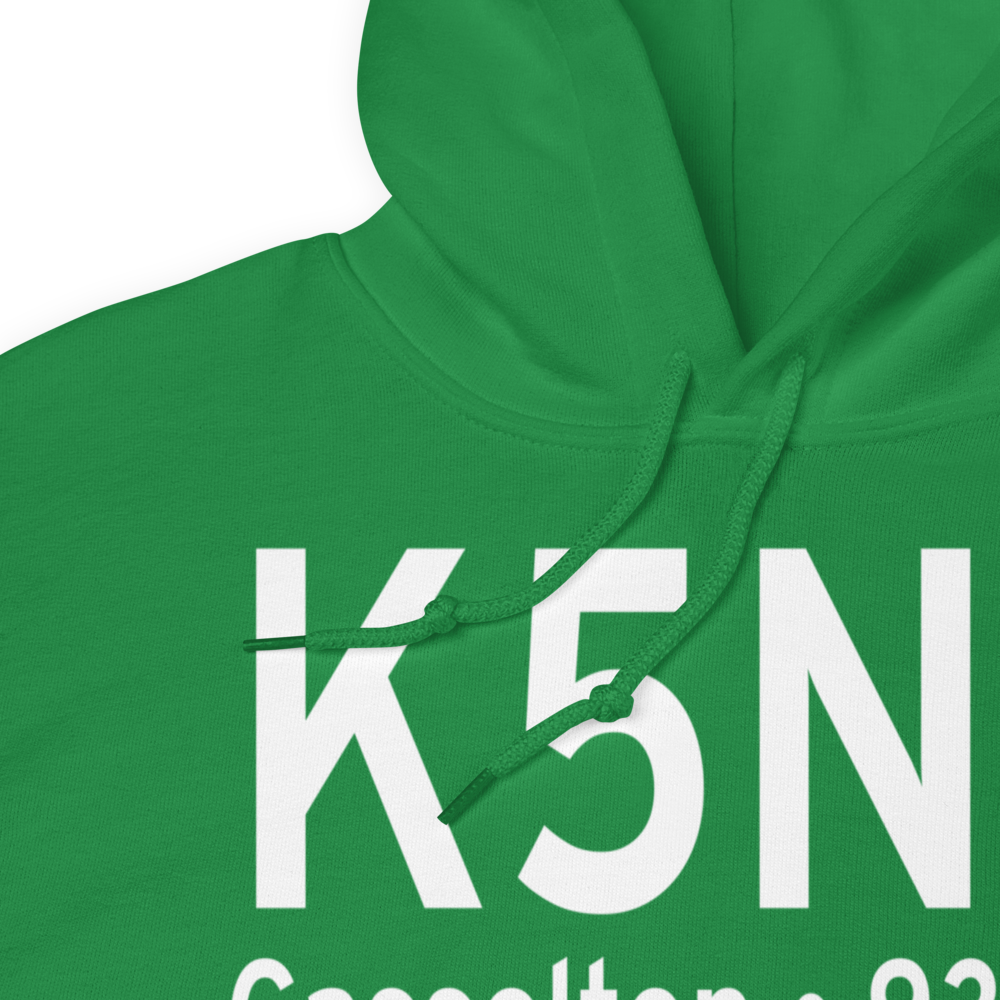 Casselton Robert Miller Regional Airport (K5N8) ICAO Hoodie Sweatshirt 