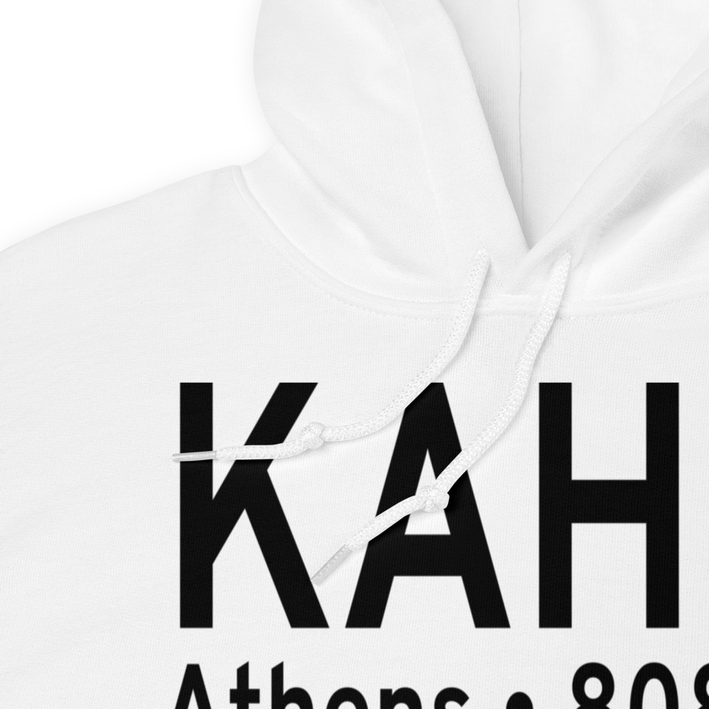 Athens Ben Epps Airport (KAHN) ICAO Hoodie Sweatshirt 