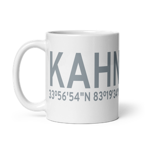 Athens Ben Epps Airport (KAHN) ICAO Mug