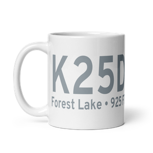 Forest Lake Airport (K25D) ICAO Mug