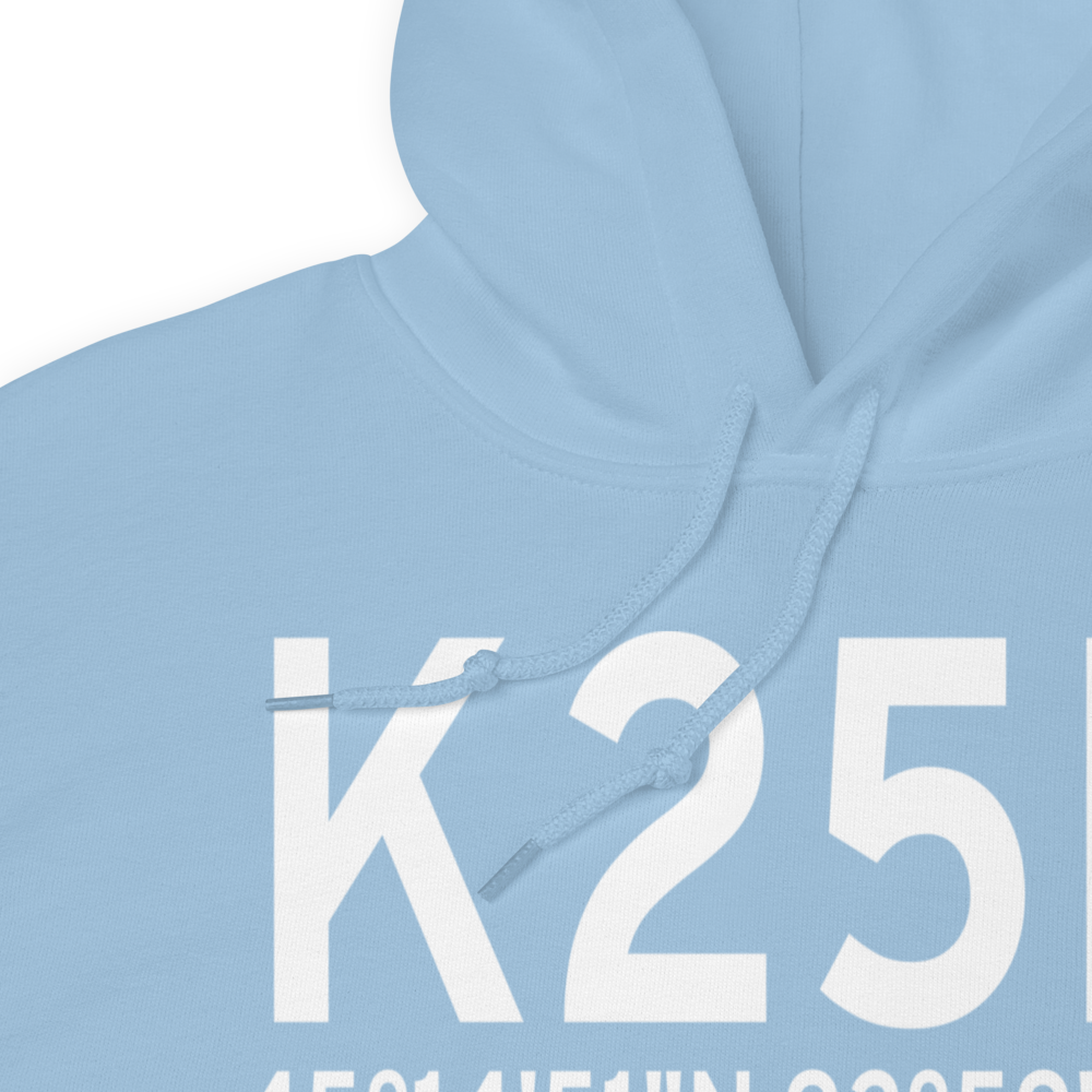 Forest Lake Airport (K25D) ICAO Hoodie Sweatshirt 