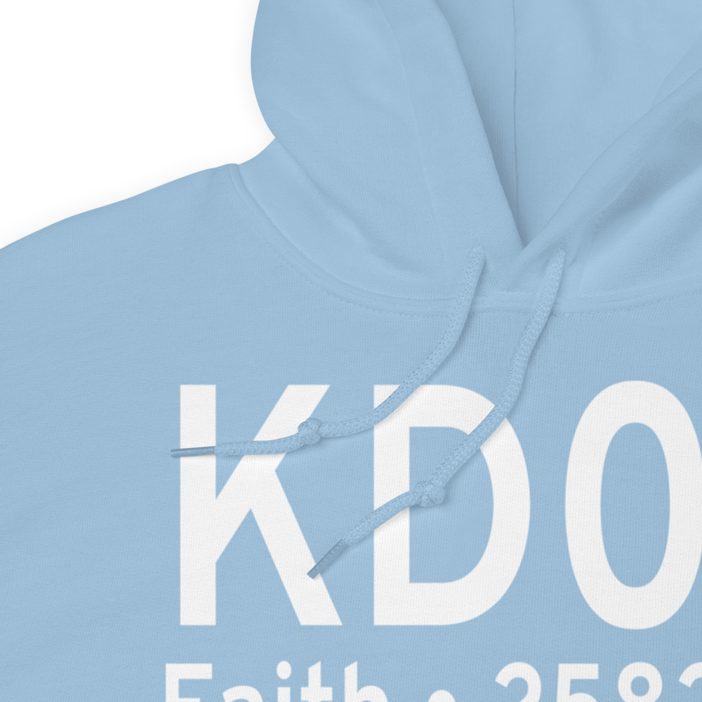 Faith Municipal Airport (KD07) ICAO Hoodie Sweatshirt 