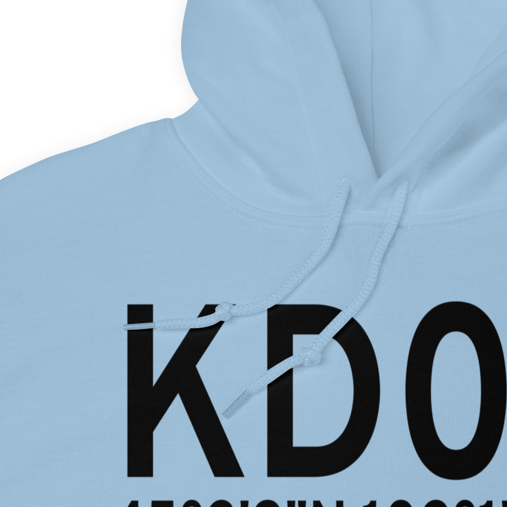 Faith Municipal Airport (KD07) ICAO Hoodie Sweatshirt 