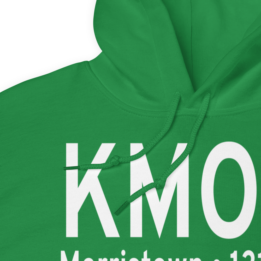 Moore Murrell Airport (KMOR) ICAO Hoodie Sweatshirt 