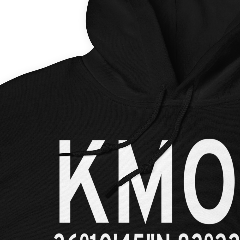 Moore Murrell Airport (KMOR) ICAO Hoodie Sweatshirt 