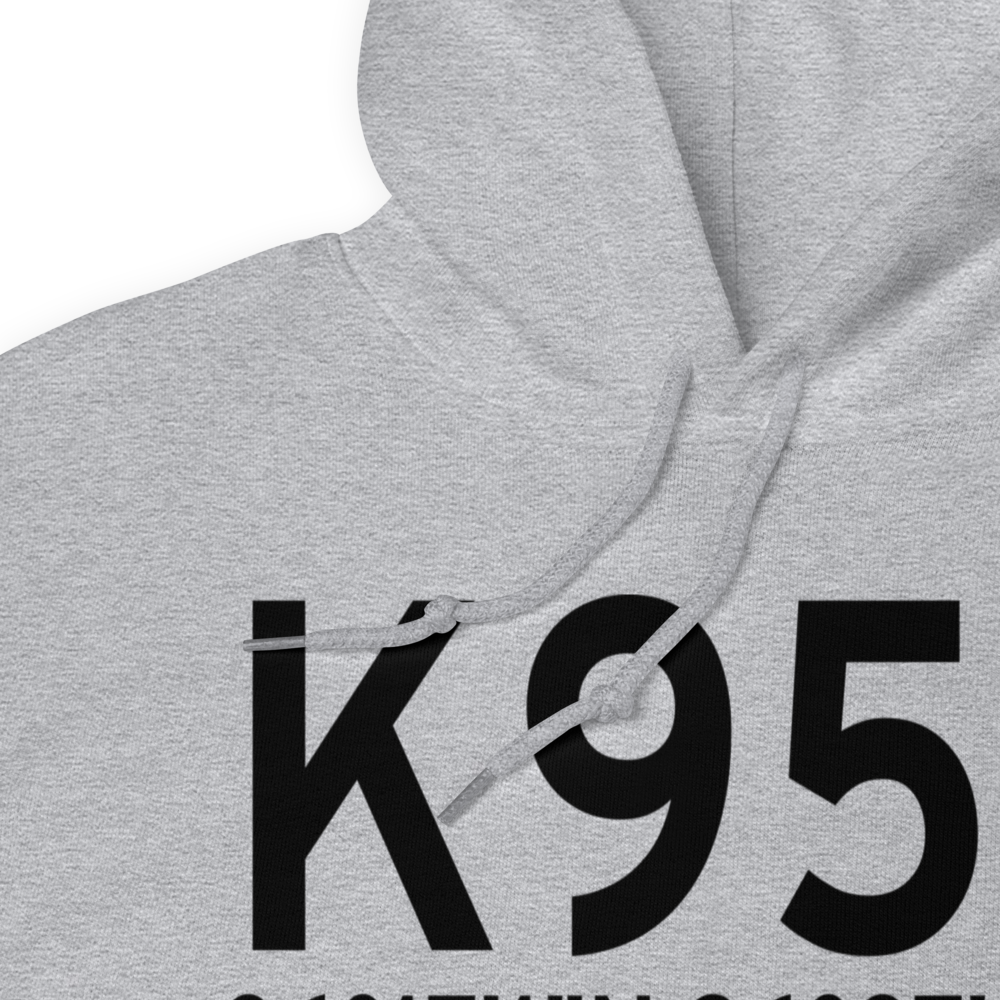 Cleveland Municipal Airport (K95F) ICAO Hoodie Sweatshirt 