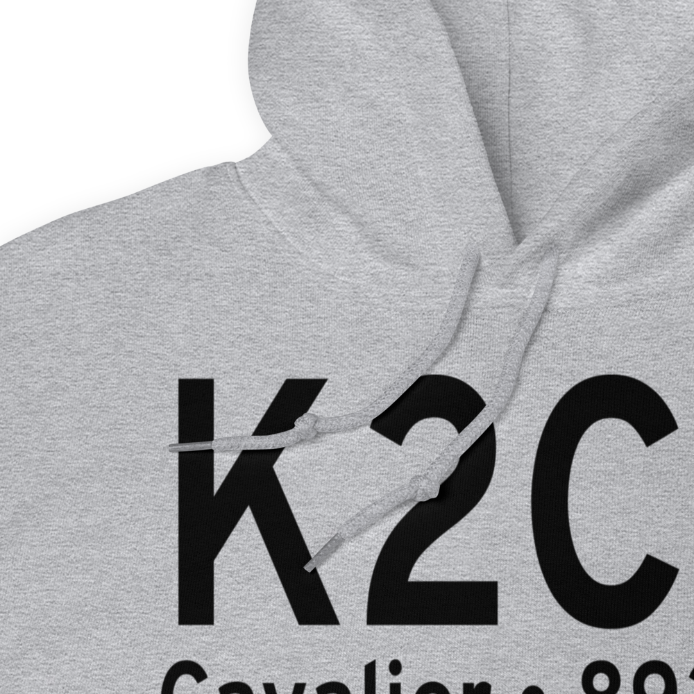 Cavalier Municipal Airport (K2C8) ICAO Hoodie Sweatshirt 