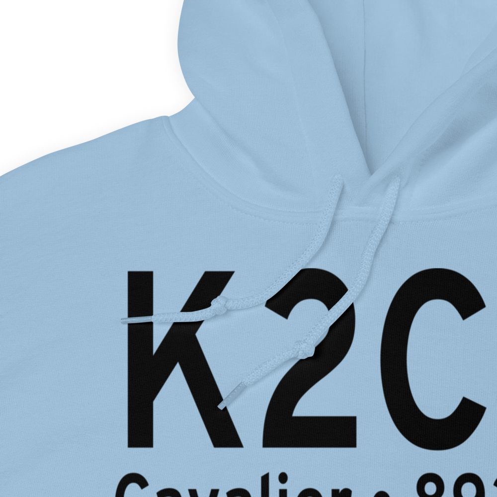 Cavalier Municipal Airport (K2C8) ICAO Hoodie Sweatshirt 