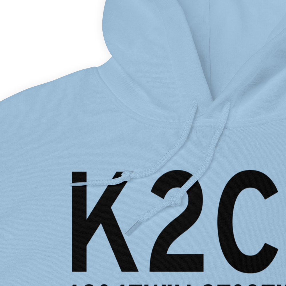 Cavalier Municipal Airport (K2C8) ICAO Hoodie Sweatshirt 