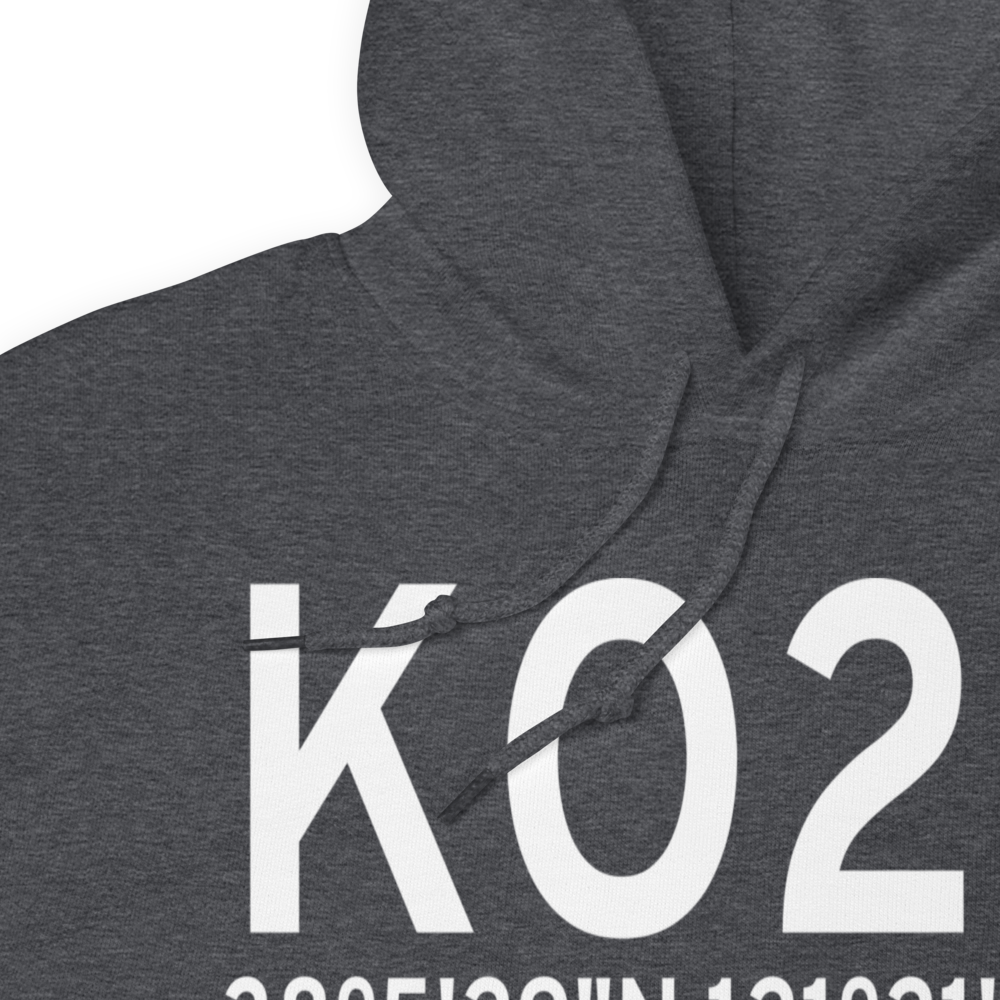 Kingdon Airpark (KO20) ICAO Hoodie Sweatshirt 