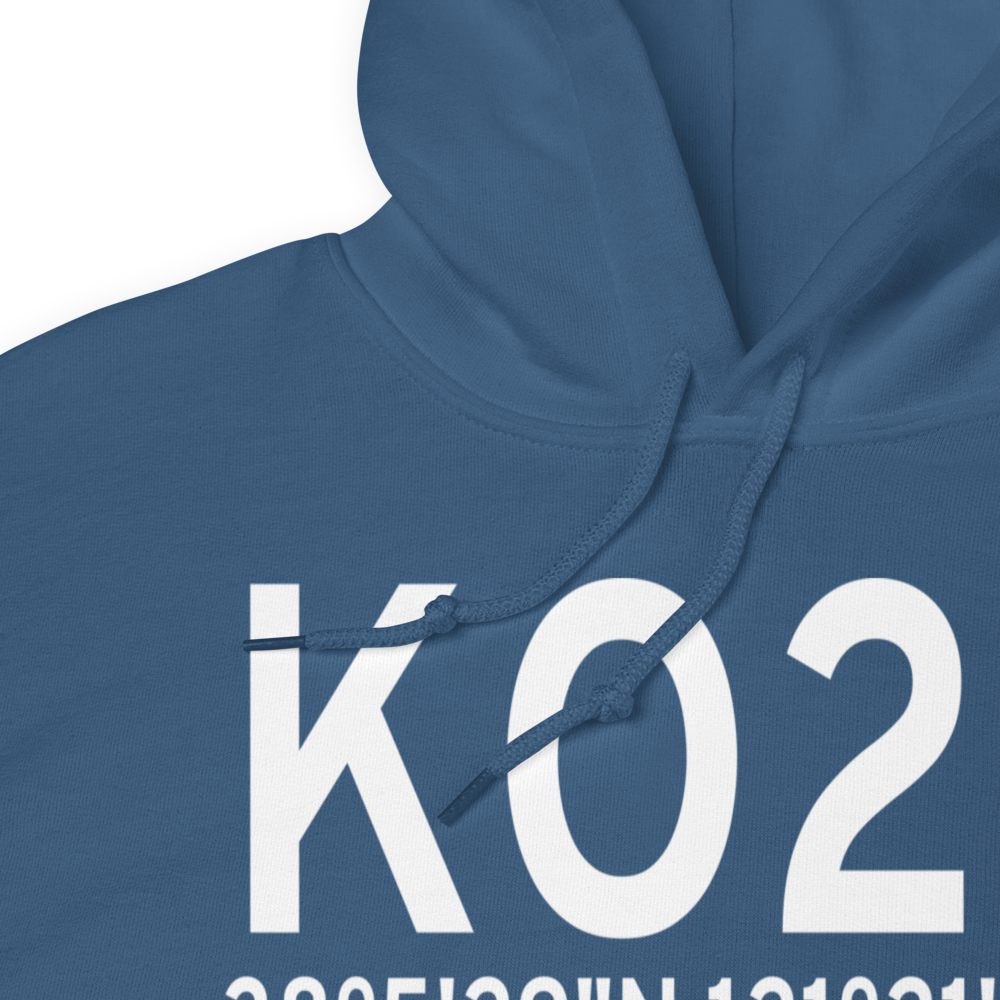 Kingdon Airpark (KO20) ICAO Hoodie Sweatshirt 