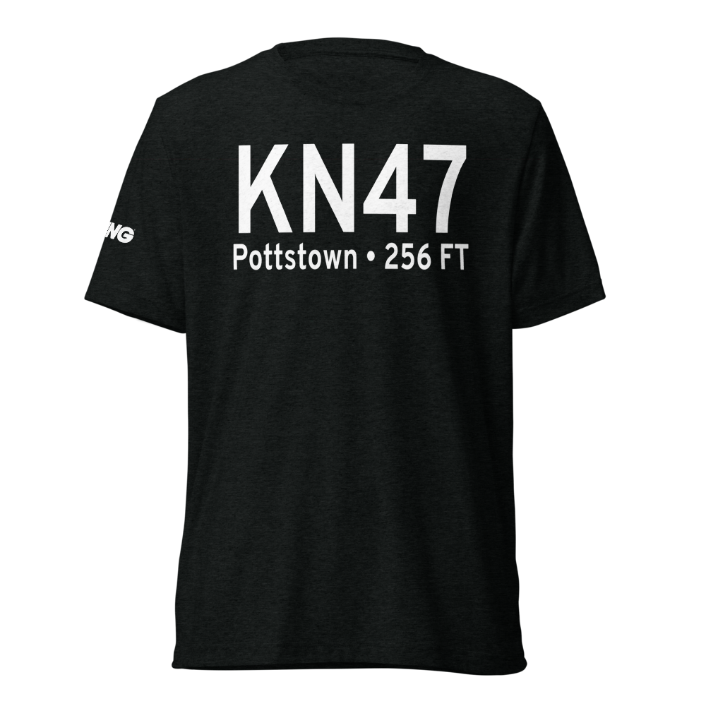 Pottstown Municipal Airport (KN47) ICAO Tri-blend T-Shirt 