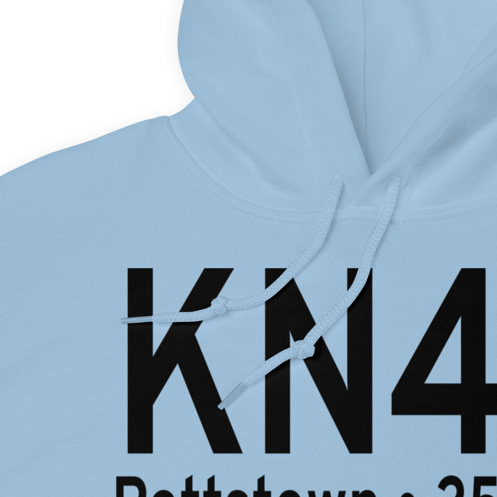 Pottstown Municipal Airport (KN47) ICAO Hoodie Sweatshirt 