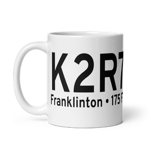 Franklinton Airport (K2R7) ICAO Mug