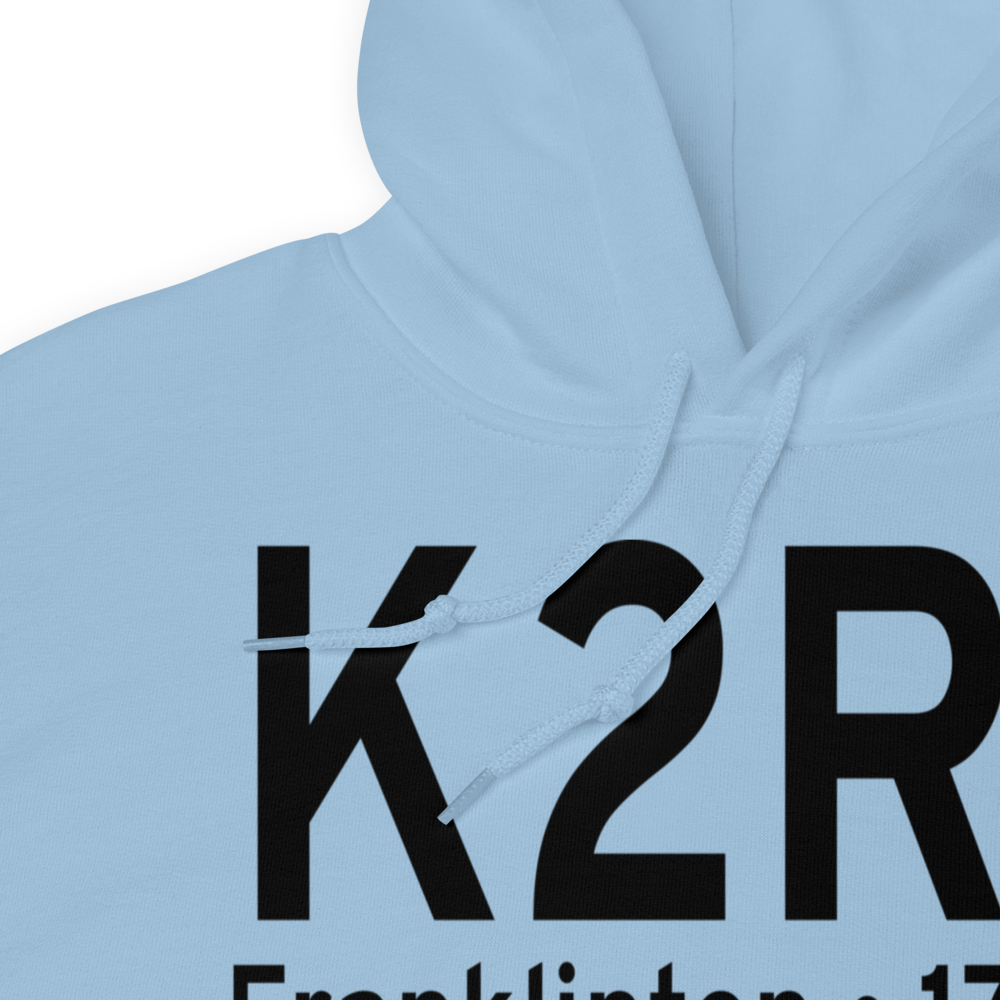 Franklinton Airport (K2R7) ICAO Hoodie Sweatshirt 