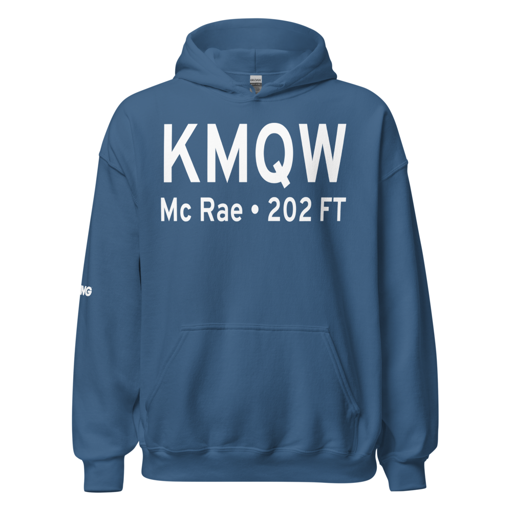 Telfair Wheeler Airport (KMQW) ICAO Hoodie Sweatshirt 