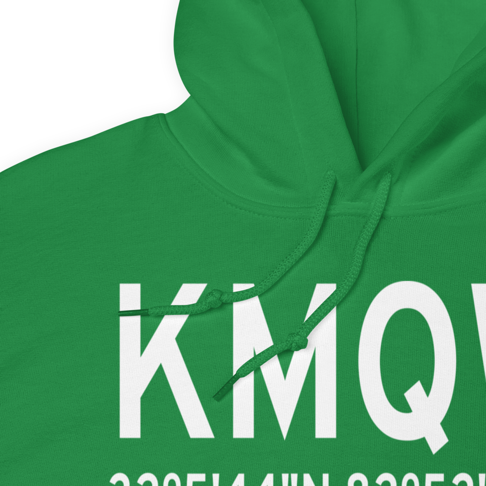 Telfair Wheeler Airport (KMQW) ICAO Hoodie Sweatshirt 