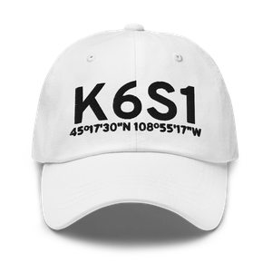 Bridger Municipal Airport (K6S1) ICAO Hat