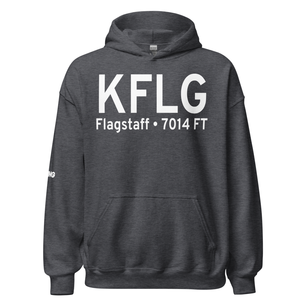 Flagstaff Pulliam Airport (KFLG) ICAO Hoodie Sweatshirt 
