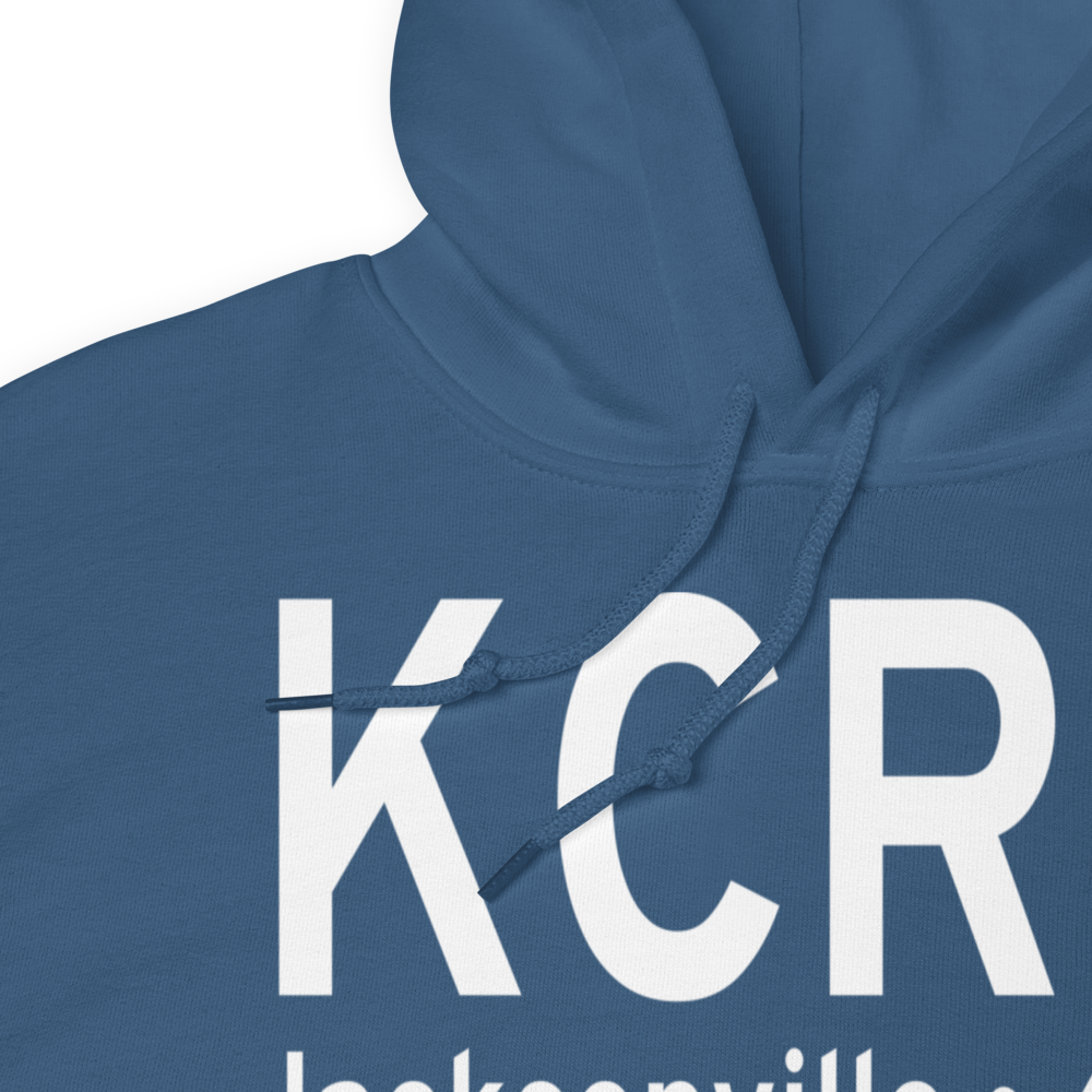 Jacksonville Executive at Craig Airport (KCRG) ICAO Hoodie Sweatshirt 