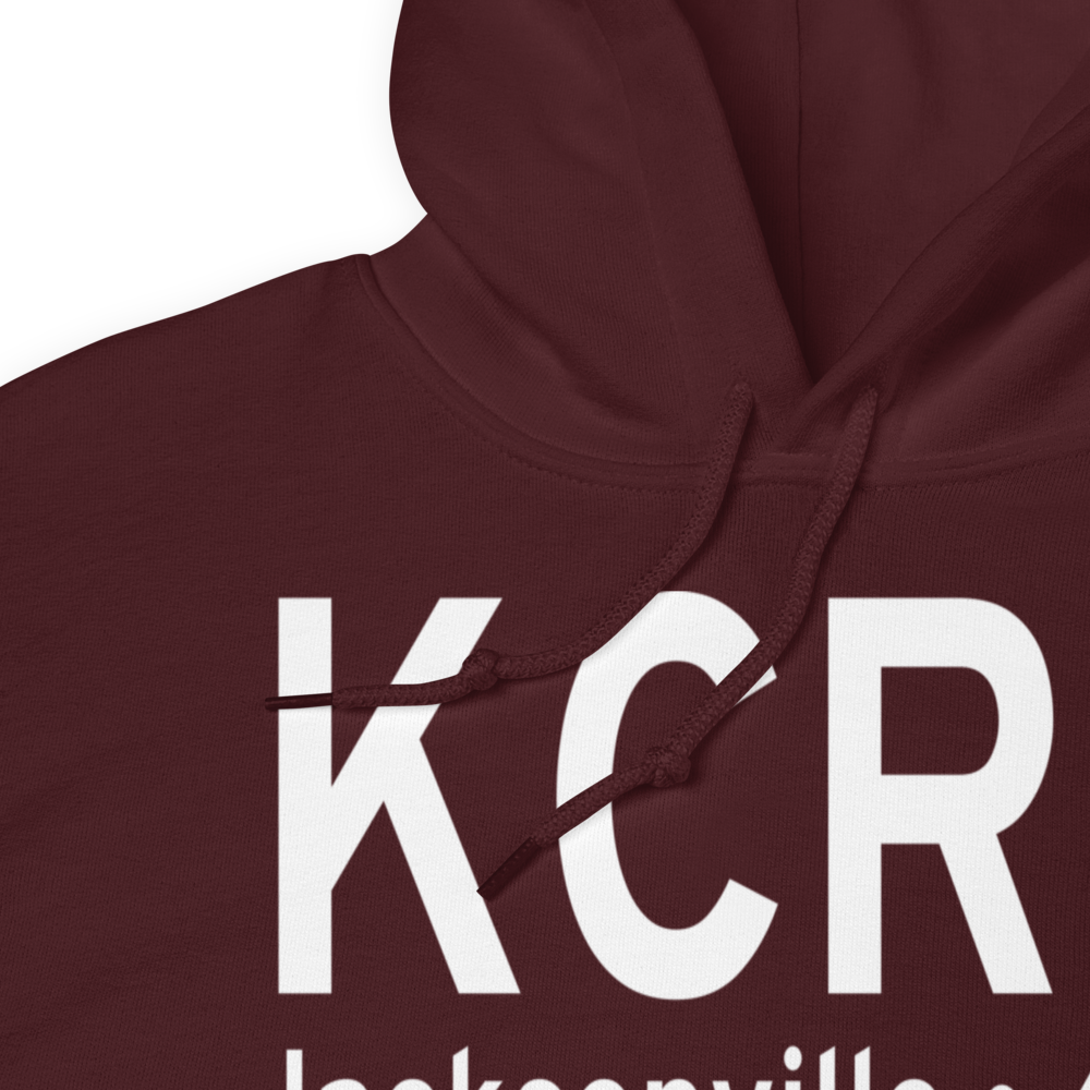 Jacksonville Executive at Craig Airport (KCRG) ICAO Hoodie Sweatshirt 