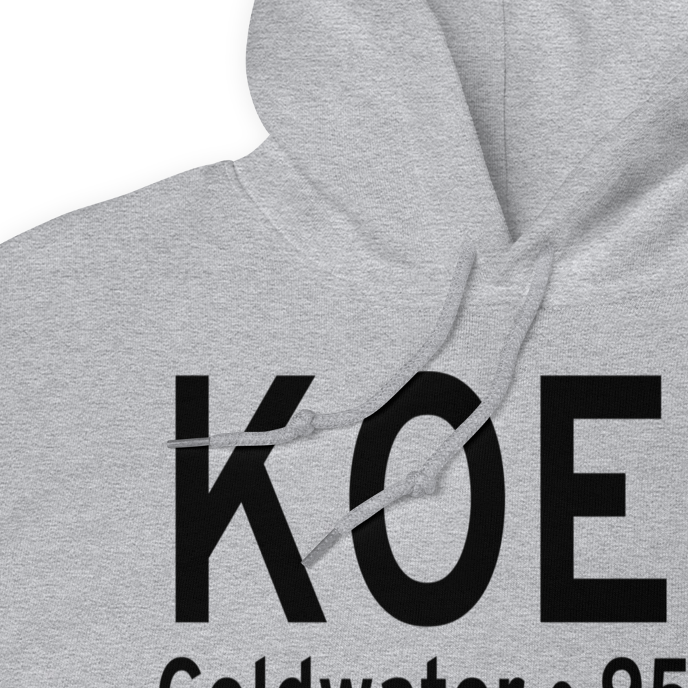 Branch County Memorial Airport (KOEB) ICAO Hoodie Sweatshirt 