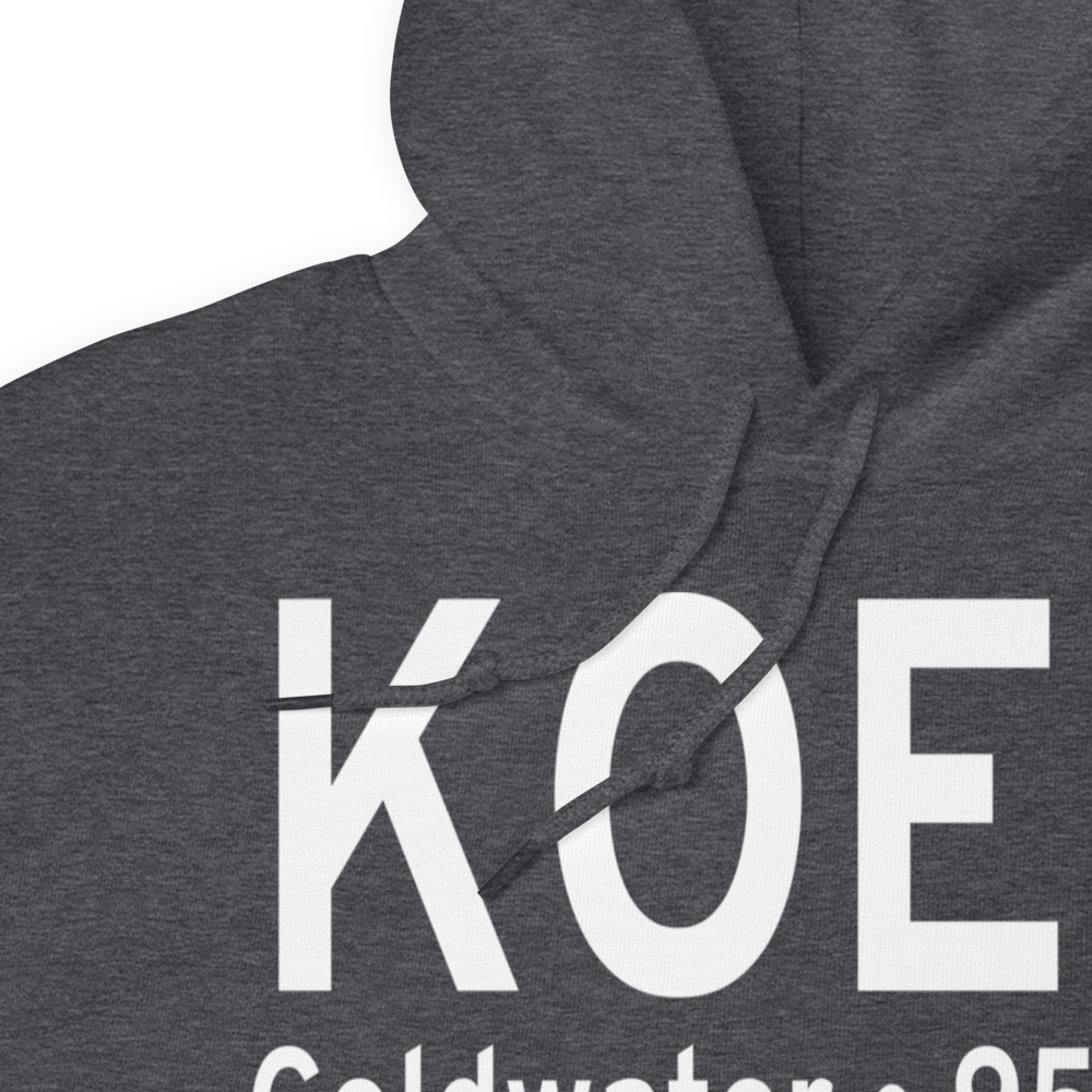 Branch County Memorial Airport (KOEB) ICAO Hoodie Sweatshirt 