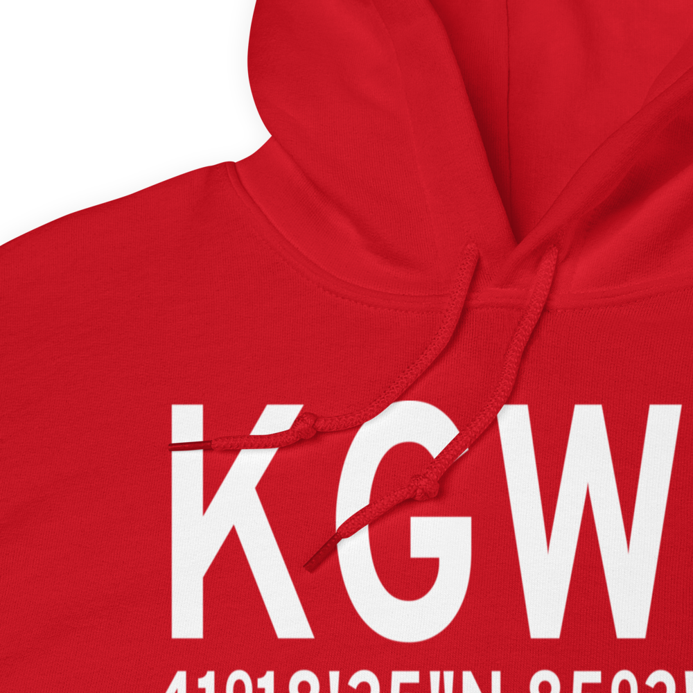 De Kalb County Airport (KGWB) ICAO Hoodie Sweatshirt 