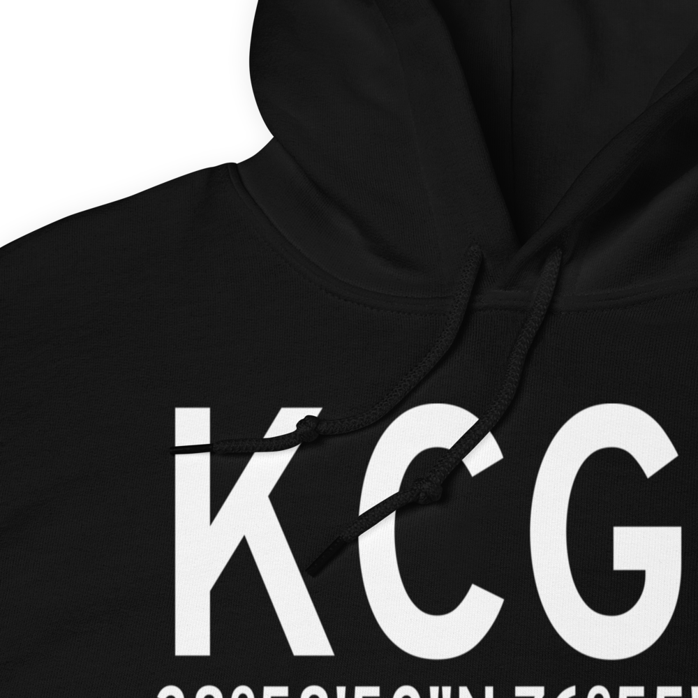College Park Airport (KCGS) ICAO Hoodie Sweatshirt 