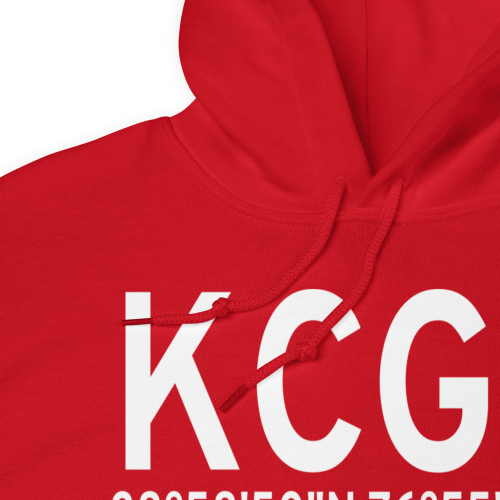 College Park Airport (KCGS) ICAO Hoodie Sweatshirt 
