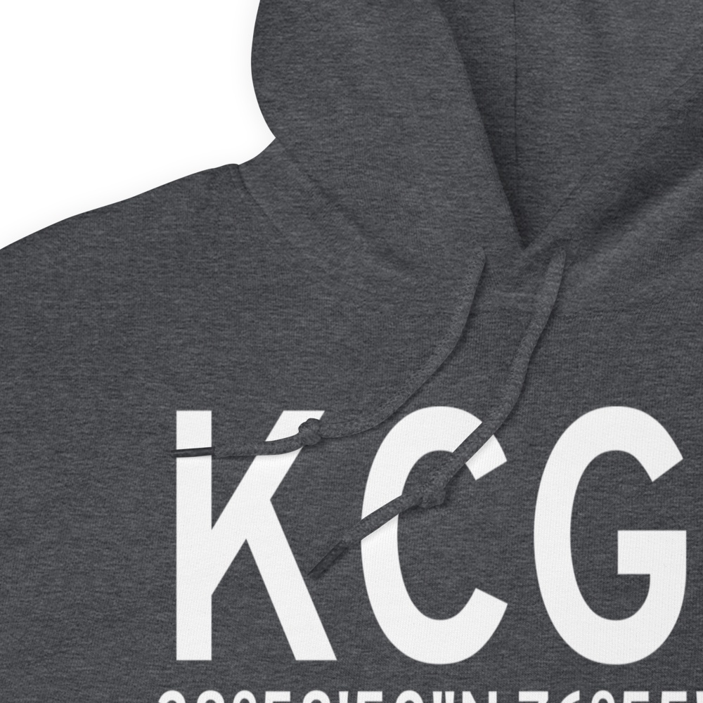 College Park Airport (KCGS) ICAO Hoodie Sweatshirt 