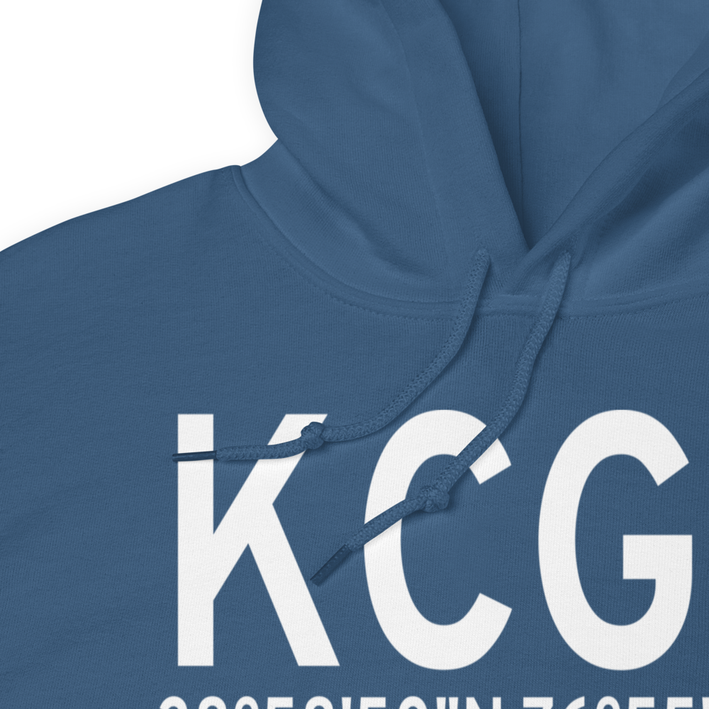 College Park Airport (KCGS) ICAO Hoodie Sweatshirt 