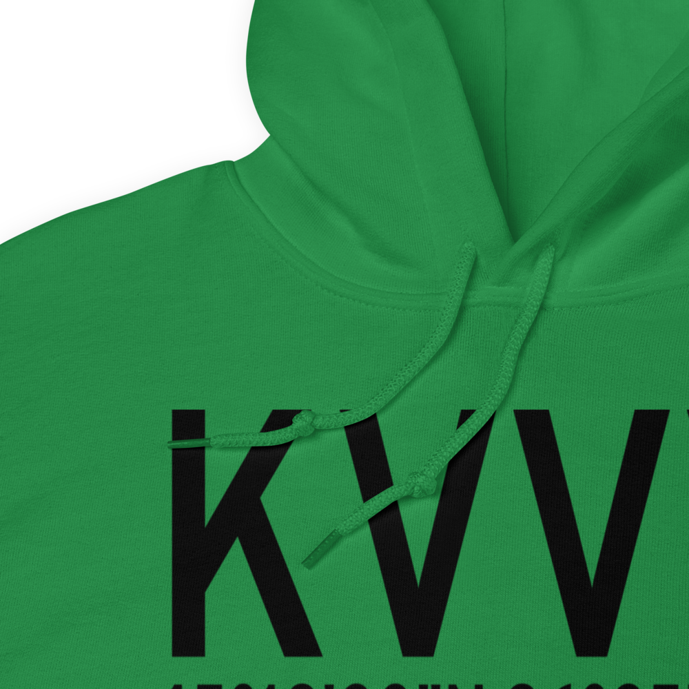 Ortonville Municipal Martinson Field (KVVV) ICAO Hoodie Sweatshirt 