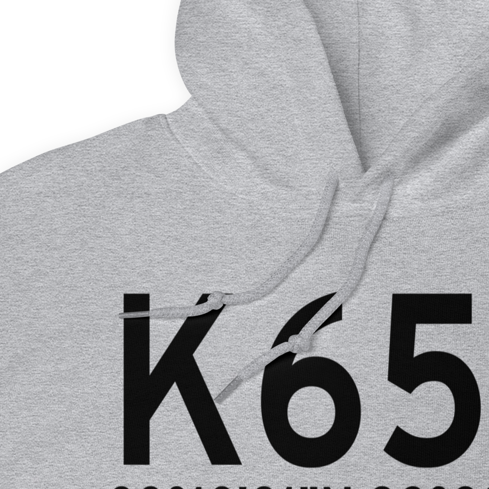 Wrens Memorial Airport (K65J) ICAO Hoodie Sweatshirt 