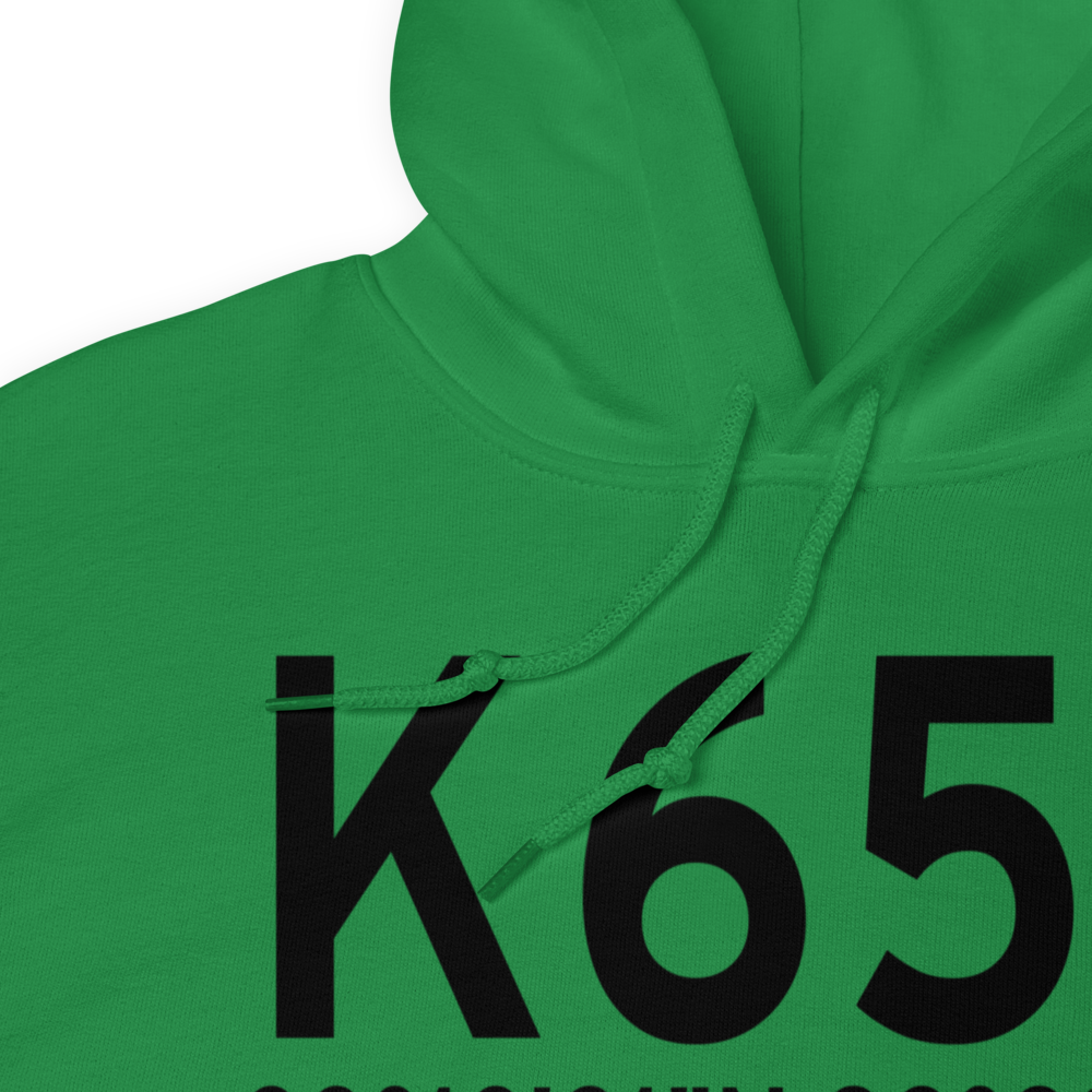 Wrens Memorial Airport (K65J) ICAO Hoodie Sweatshirt 