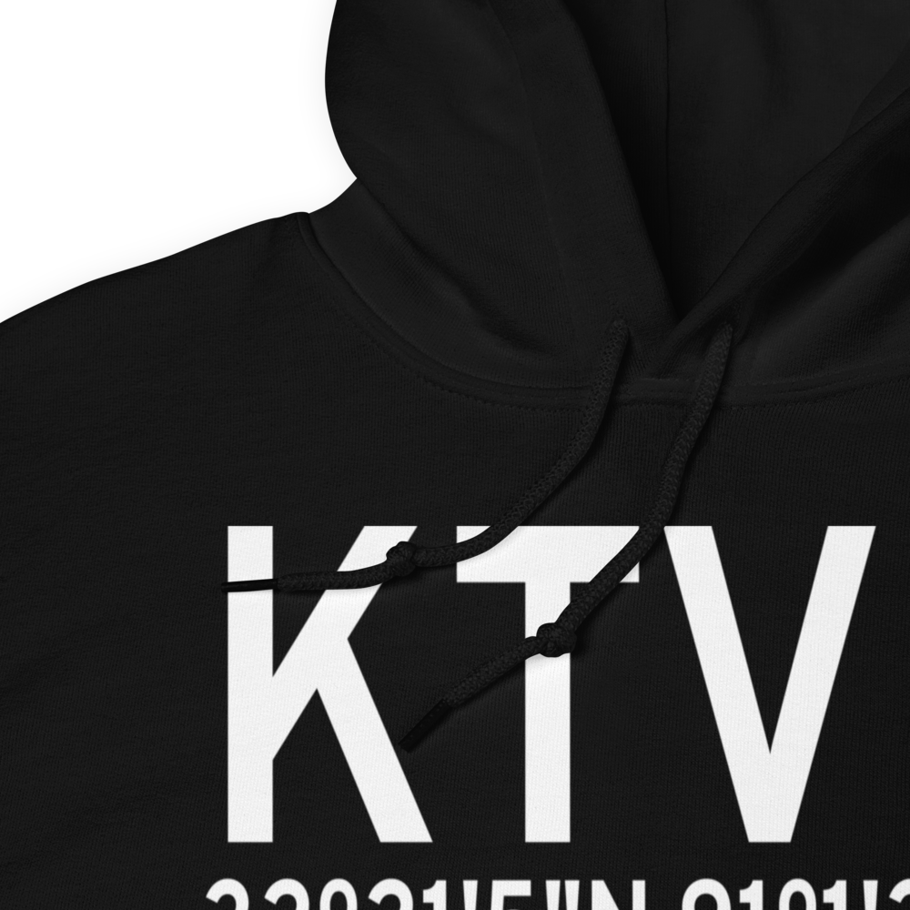 Vicksburg Tallulah Regional Airport (KTVR) ICAO Hoodie Sweatshirt 