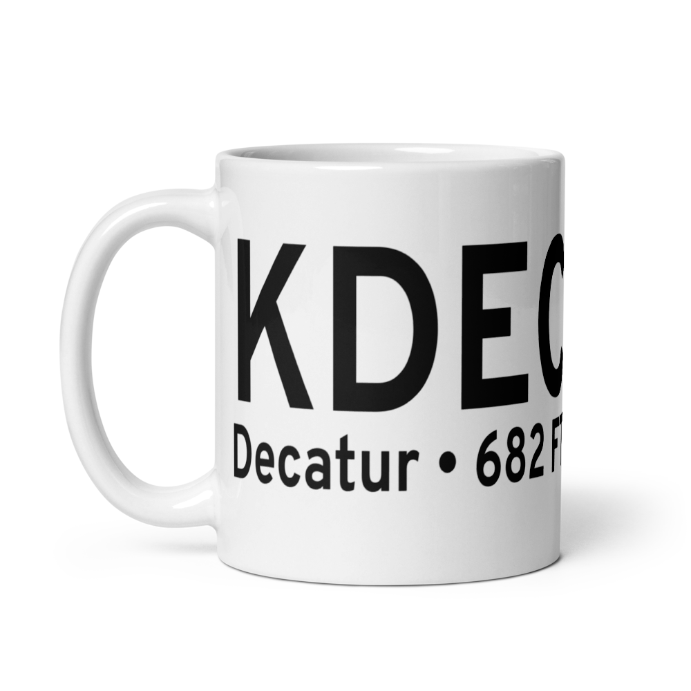 Decatur Airport (KDEC) ICAO Mug 