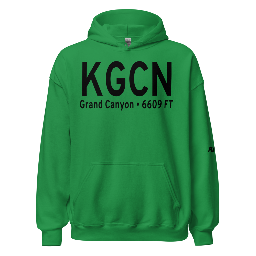 Grand Canyon National Park Airport (KGCN) ICAO Hoodie Sweatshirt 